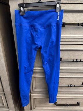 DFYNE Girls' Royal Blue Active Leggings